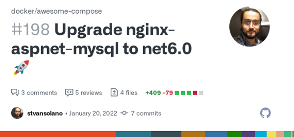 Upgrading from .NET 5 to .NET 6 using Minimal APIs, MySQL and GitHub Codespaces